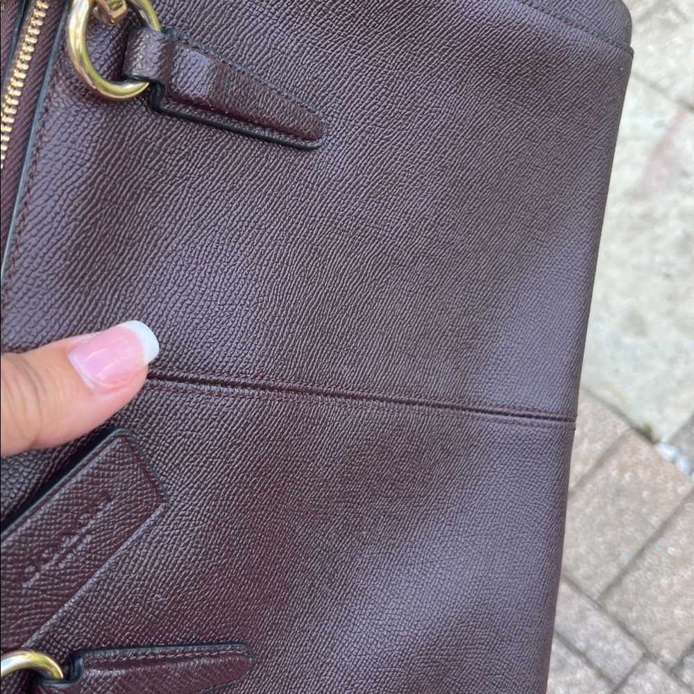 Coach leather bag - Picture 7 of 9